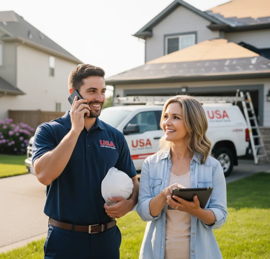 USA Roof Repair Experts customer support in Neola